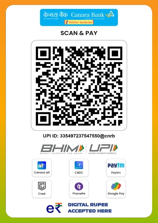 Donation QR code for Rural Vikash Global Foundation